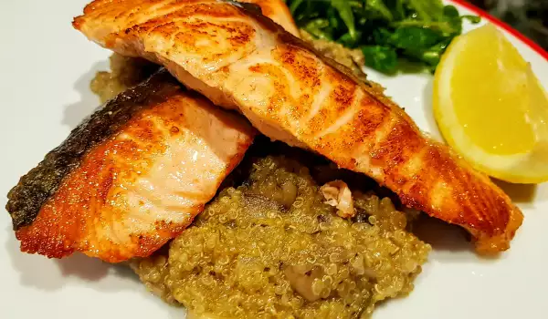 Salmon Fillet with Quinoa