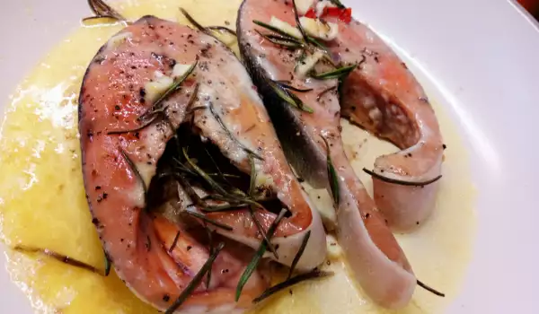 Pan-Seared Salmon and Shrimp
