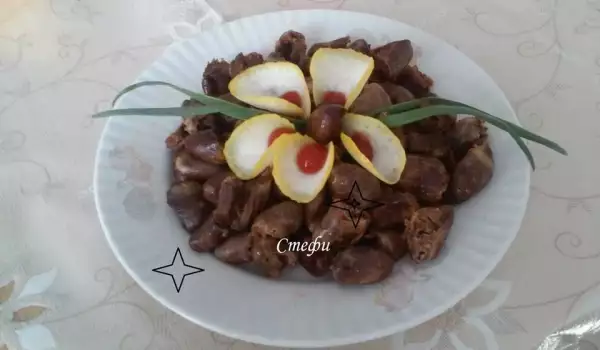 Oven-Baked Chicken Hearts