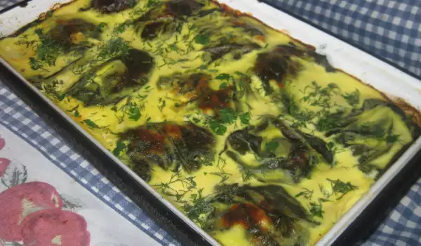 Sarma with Beetroot Leaves