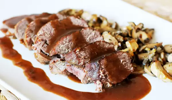 Stewed Venison with Red Wine