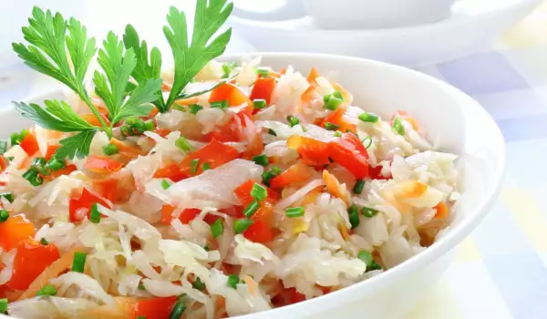Serbian Sauerkraut Salad
