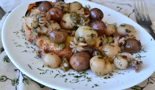 Cuttlefish with Dill and Olives