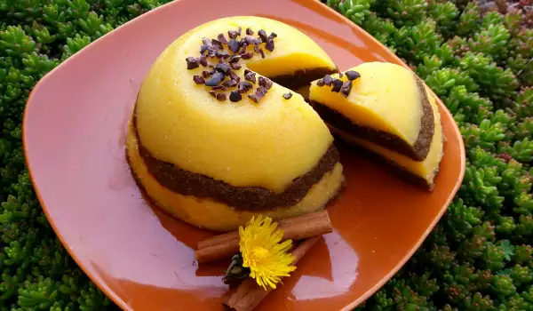 Patterned Semolina Dessert