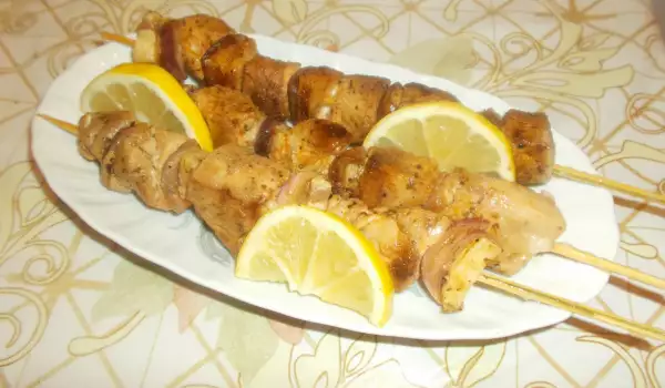 Grilled Chicken Skewers with Marinade
