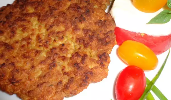 Economical Schnitzels with Mince