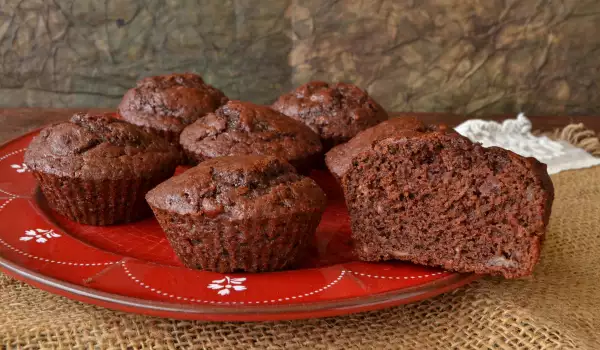 Chocolate Banana Muffins