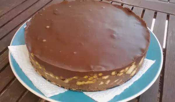 Chocolate Biscuit Cake with Only Four Products