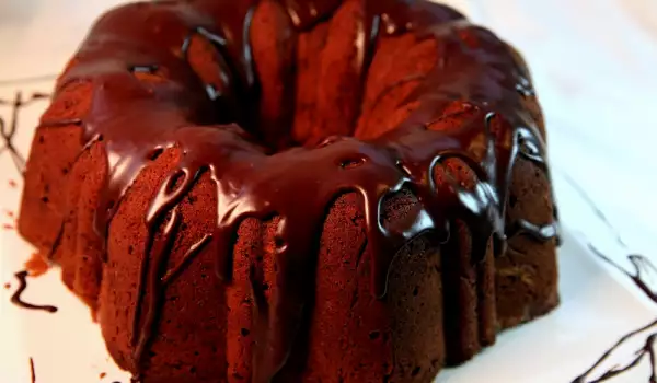 Chocolate Cake with Fruit Beer