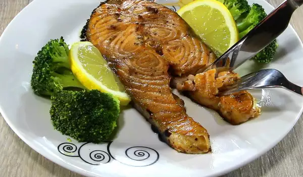 Steamed Salmon Cutlets