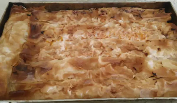 Syruped Phyllo Pastry with Pumpkin