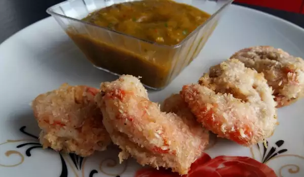 Coconut Shrimp with Mango Sauce