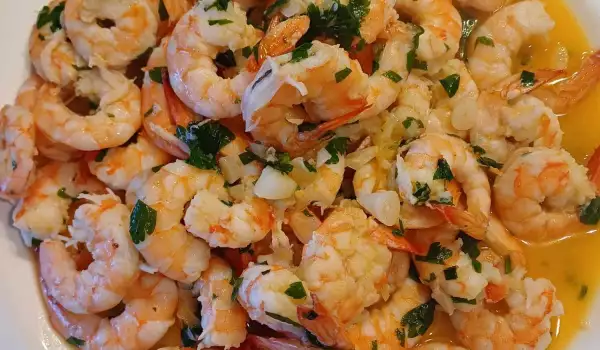 Shrimp with Butter and Garlic