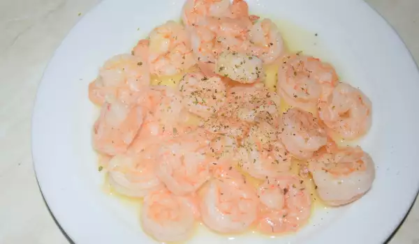 Shrimp with Butter and Garlic