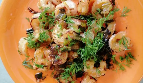 Pan-Fried Shrimp with Butter and White Wine