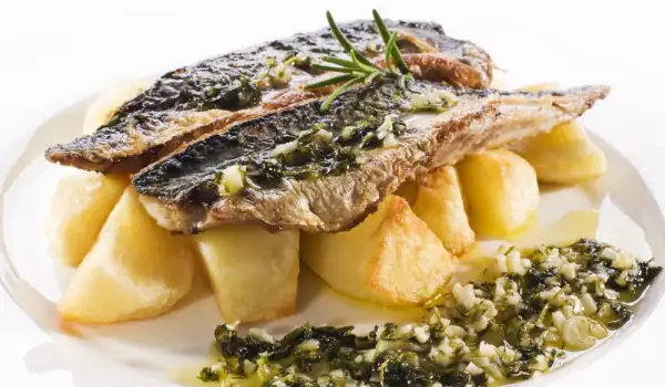 Grilled Mackerel with Potatoes