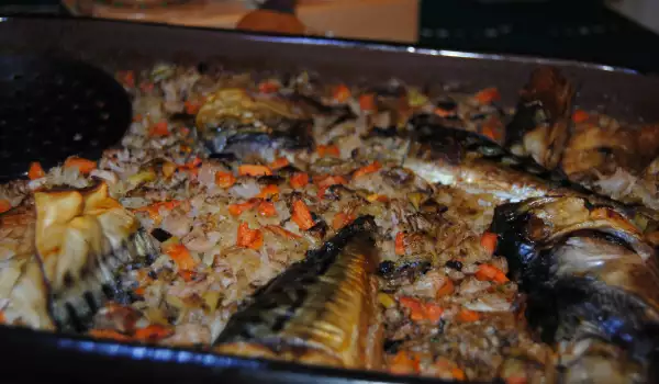 Fish Dish with Rice and Mackerel