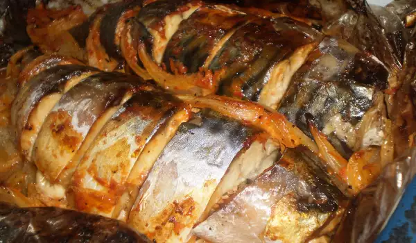 Oven-Baked Mackerel in a Baking Bag