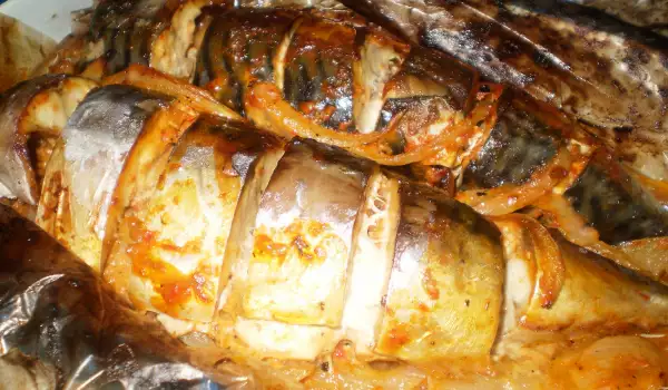 Oven-Baked Mackerel in a Baking Bag