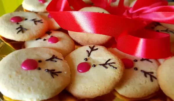 Cute Christmas Deer Cookies