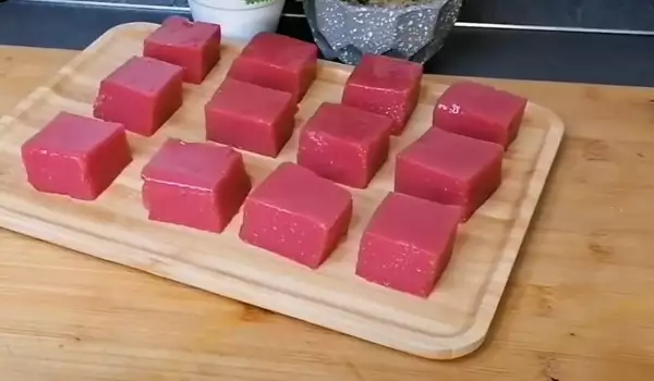 Sweet Pomegranate Cubes