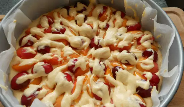 Apricot and Cherry Cake