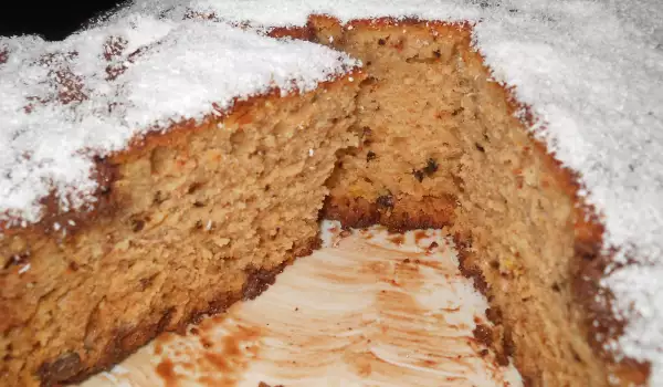 Cake with Coconut Flakes