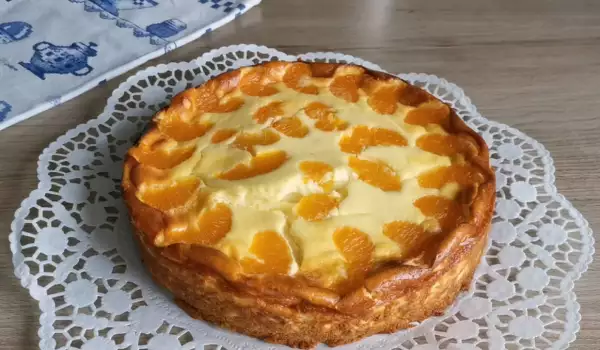 Tangerine Pudding Cake