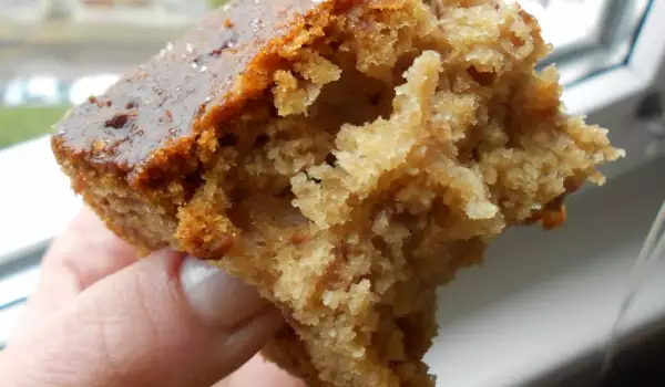 Easy Cake with Jam and Apples