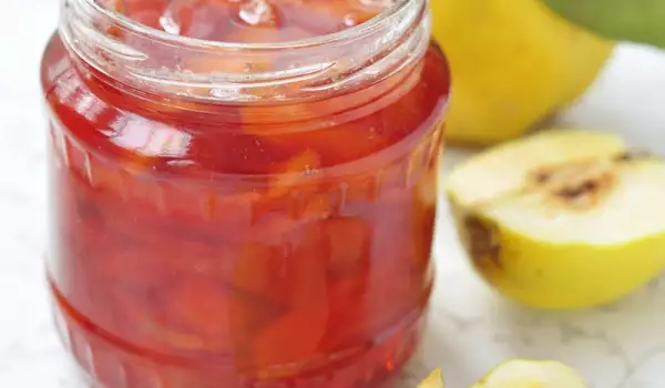 Easy Quince and Apple Jam