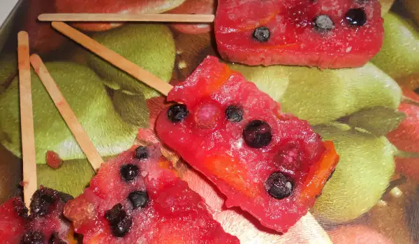 Fruit Ice Cream Popsicles