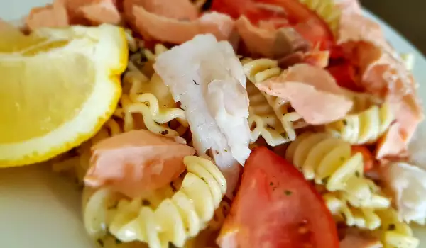 Fish Salad with Pasta