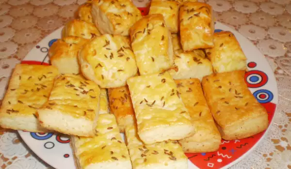 Grandma`s Crackers with Feta