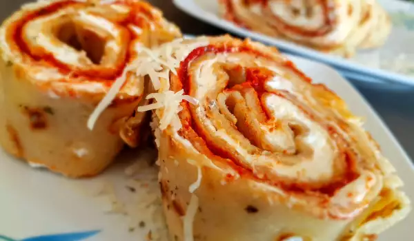 Savory Pancake Roll