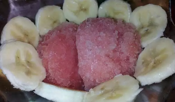 Watermelon and Banana Sorbet