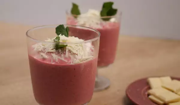 Berry Sorbet with Yogurt