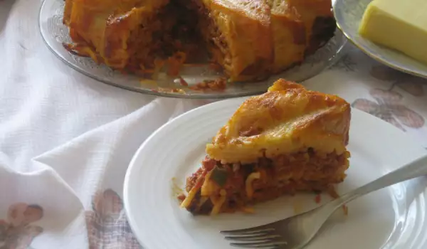 Spaghetti Bolognese Cake