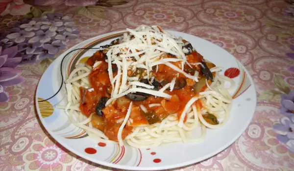 Spaghetti with Olives