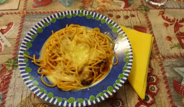 Delicious Spaghetti with Shrimp