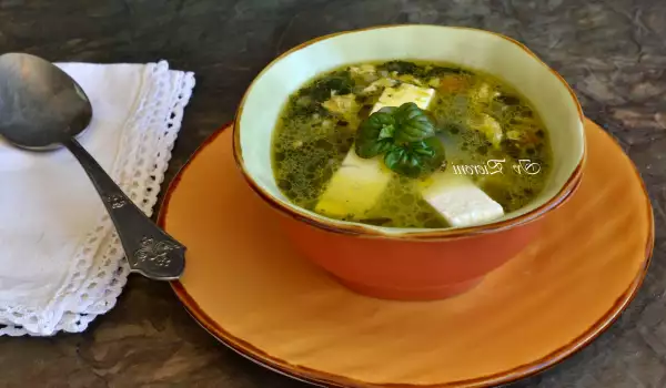 Spinach Egg Drop Soup