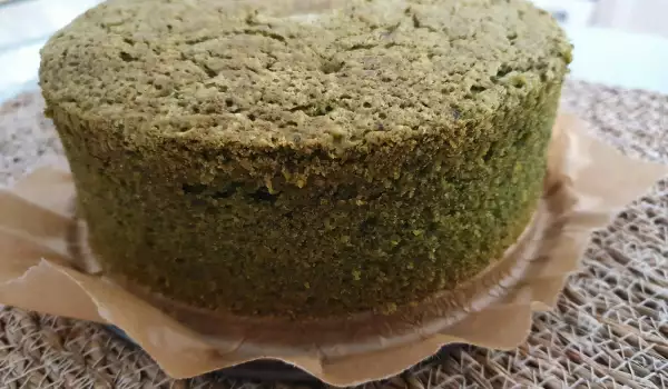 Spinach Cake Layer