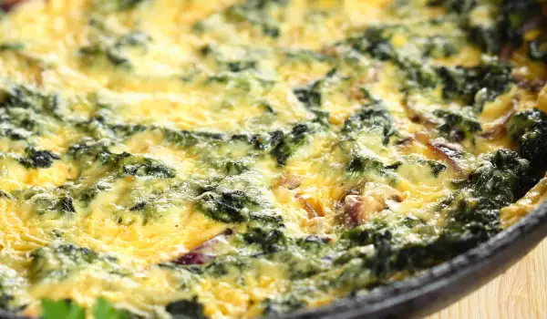 Oven-Baked Spinach with Milk