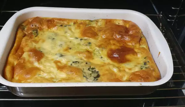 Oven-Baked Spinach with Rice