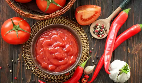 Homemade ketchup