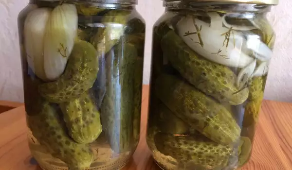 Sterilized Canned Gherkins