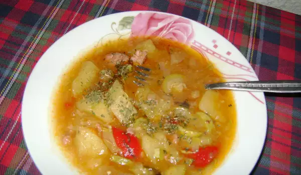 Minced Meat and Vegetable Stew