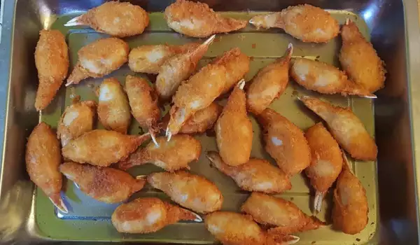 Breaded Crab Claws with Corn Flour