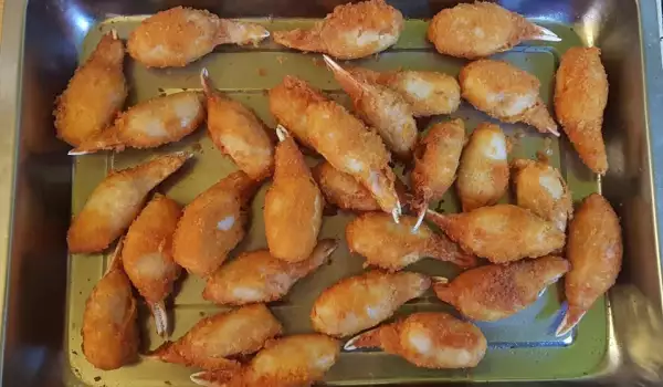 Breaded Crab Claws with Corn Flour