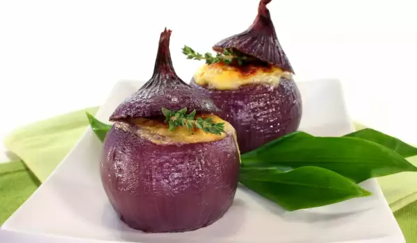 Stuffed Onion with Parmesan