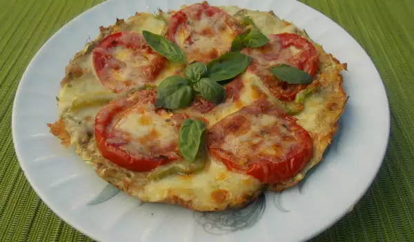 Summer Pizza with Zucchini (Gluten Free)